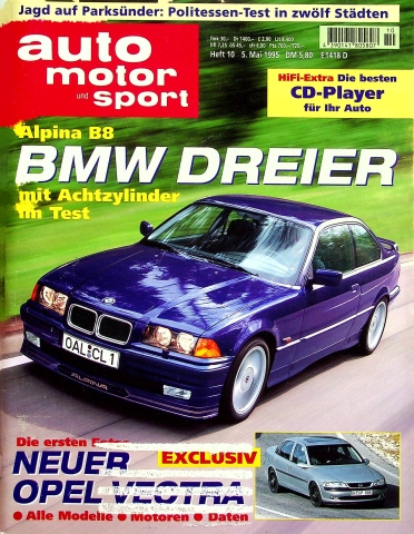 Deckblatt Auto Motor und Sport (10/1995)